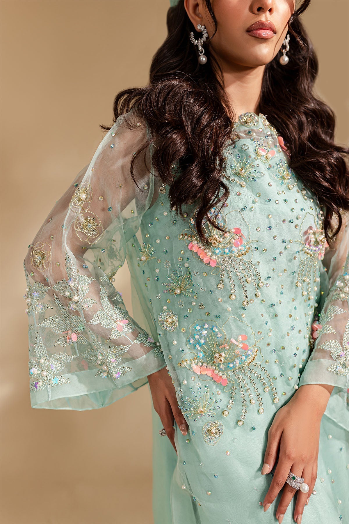 Nureh | Tiny Twinkles | TWINKLE - Wedding Dress - Maria Faisal