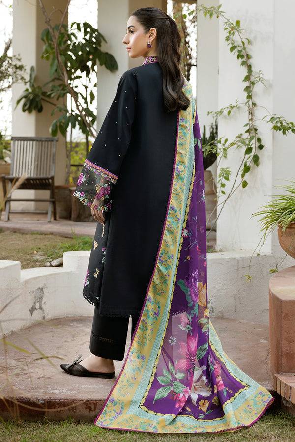 Farasha | Summer Weaves Embroidered Lawn | Raven Dusk by Maria Faisal - Registered Vendor of : Farasha - type : Ladies Clothes - 100% original wedding dresses