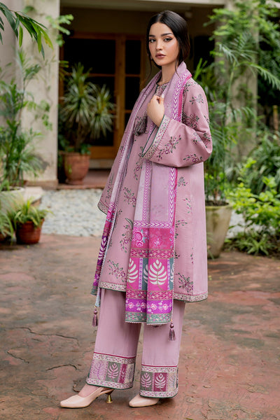 Jazmin | Winter Edition 24 | KHADDAR UW-0054 - Designer Dress with Intricate embroidery and embellishments. Shop elegent wedding dress at Maria Faisal.