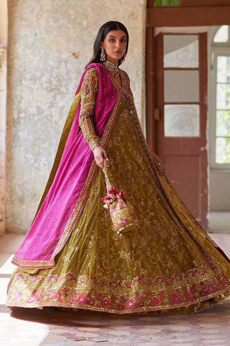 Mina Hassan | Formal Dholki Collection | Aaliyah by Maria Faisal - Registered Vendor of : Mina Hassan - type : Ladies Clothes - 100% original wedding dresses