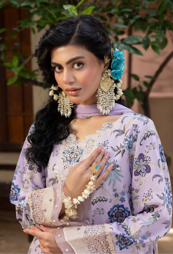 Humdum | Zaiba 25 | D06 - Ladies Clothes - Maria Faisal