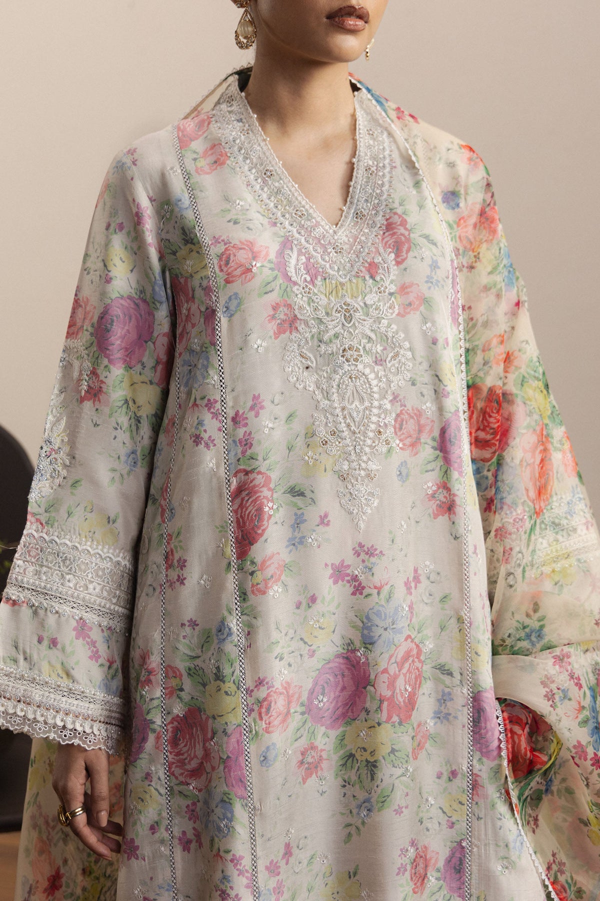 ZaraShahJahan | SS26 | Meherbaan - Festive Dress - available at Maria Faisal in UK and USA