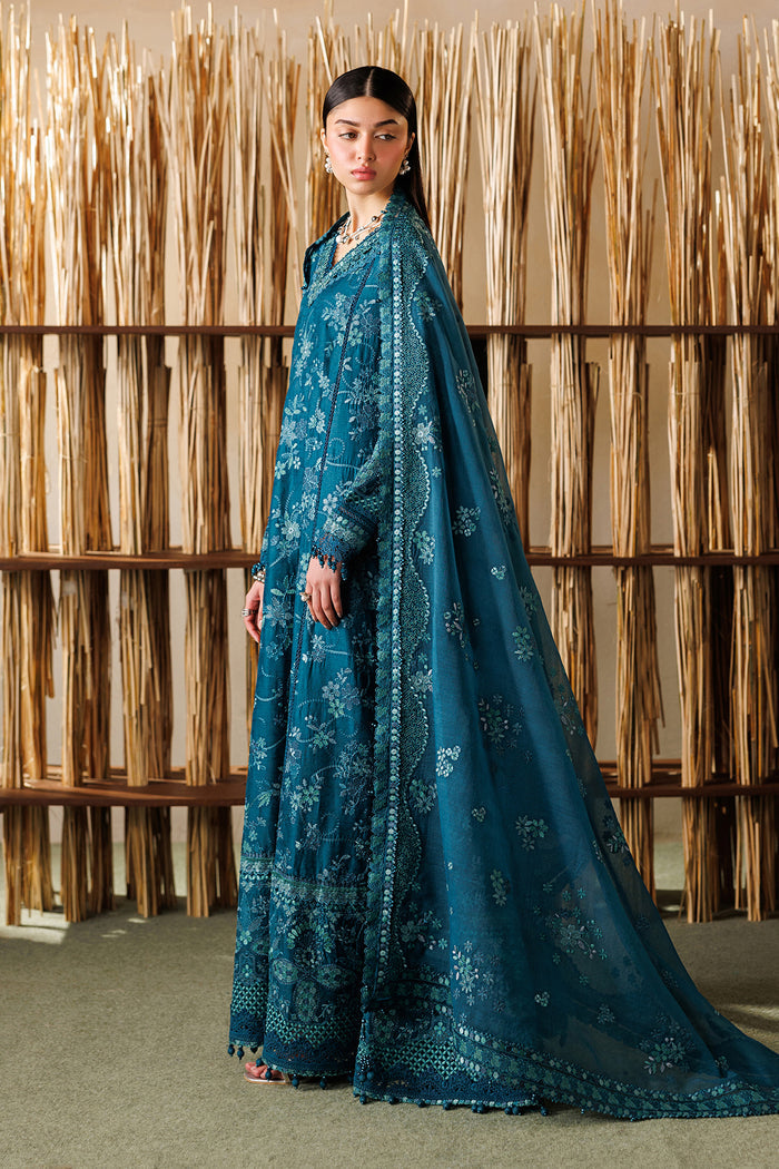 Baroque | Eid Lawn 26 | EL26-D04 - Luxury Dress - available at Maria Faisal in UK and USA.