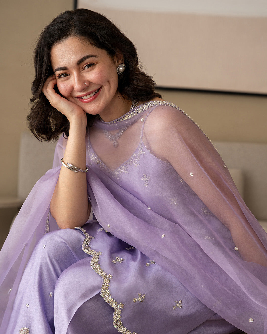 Faiza Saqlain | Reina Luxe | Renee - Formal Dress - available at Maria Faisal in UK and USA.