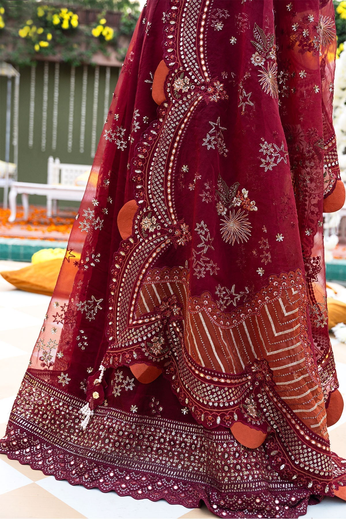 Nureh | Jhoomro Wedding Formals | NL-53 - MAHRO - Wedding Dress - Maria Faisal