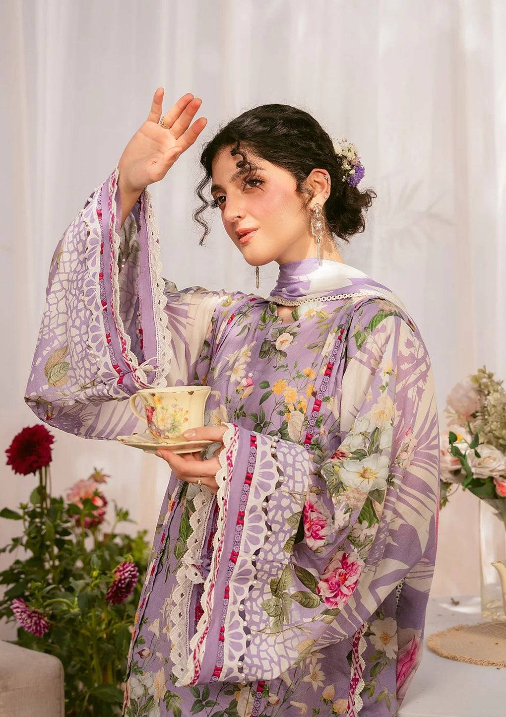 Elaf Premium | Prints 25 | EPS-5B LILABELLE by Maria Faisal - Registered Vendor of : Elaf Premium - type : Ladies Clothes - 100% original wedding dresses