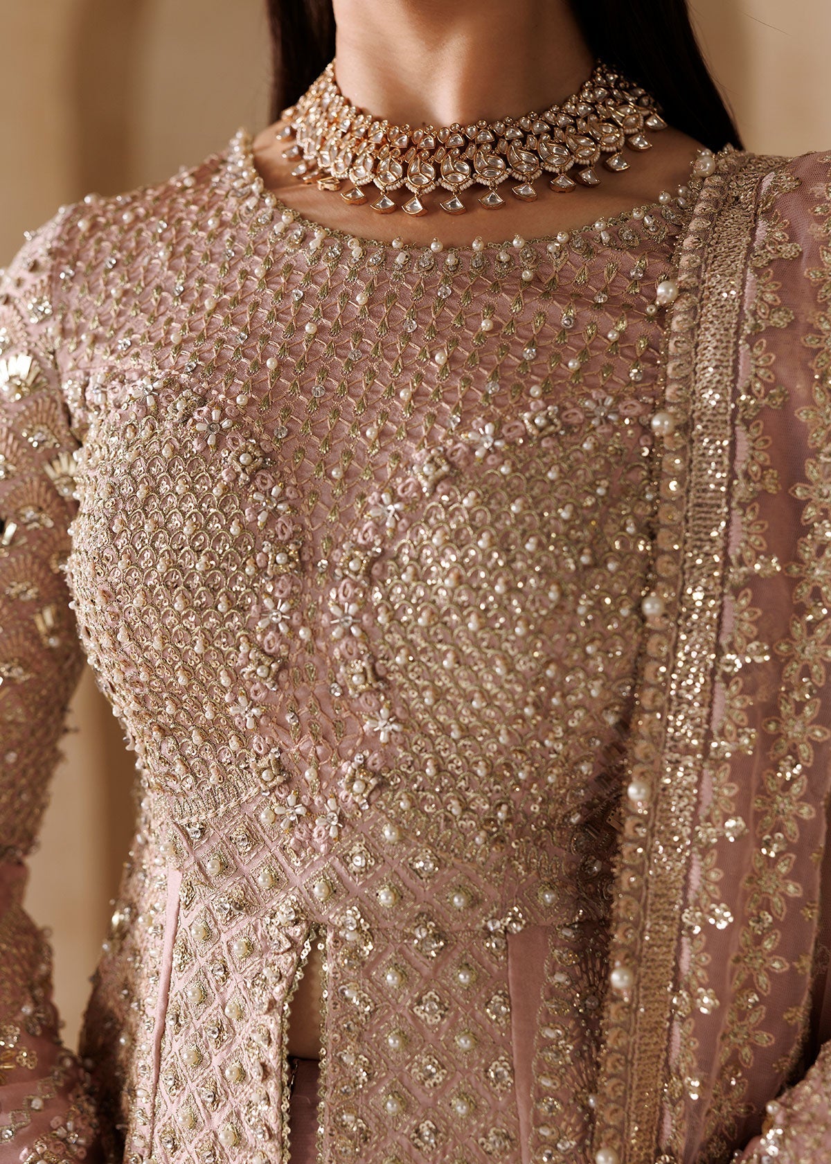 Sardinia | Bridal Edit 26 | ELARA - Bridal Dress - available at Maria Faisal in UK and USA.