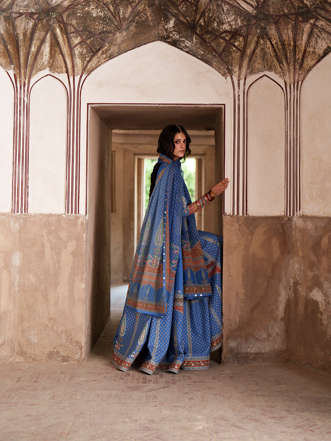Bin Ilyas | Mausam Summer 26 | 503-A - Luxury Dress - available at Maria Faisal in UK and USA.