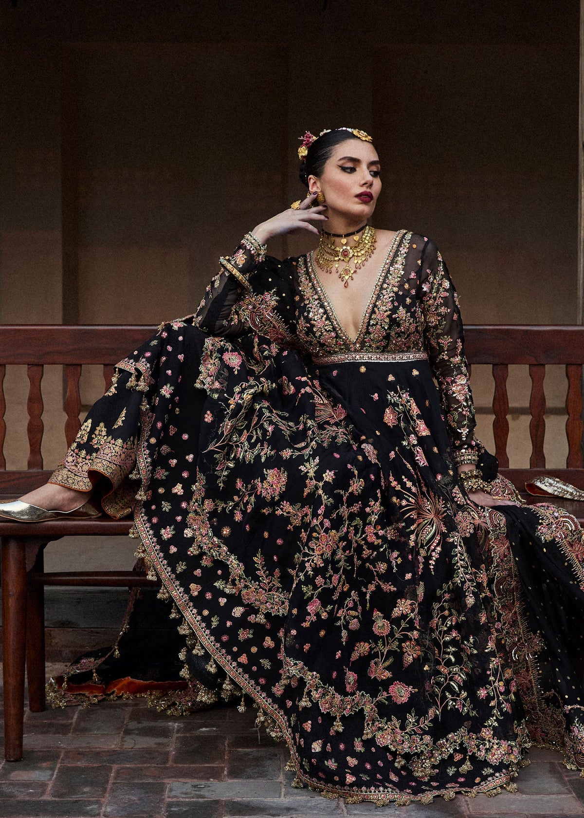 Hussain Rehar | Festive Formals 24 | Pathaar - Ladies Clothes - Maria Faisal