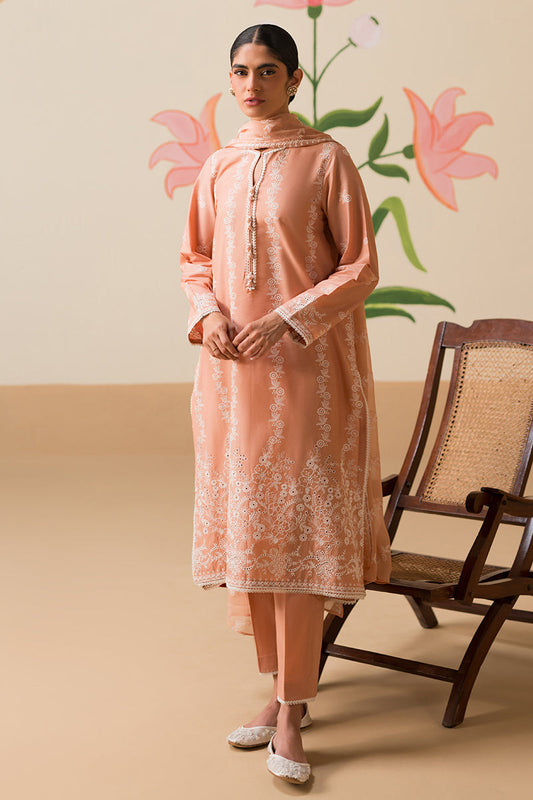 Cross Stitch | Chikankari Lawn Collection | P-03 - Maria Faisal