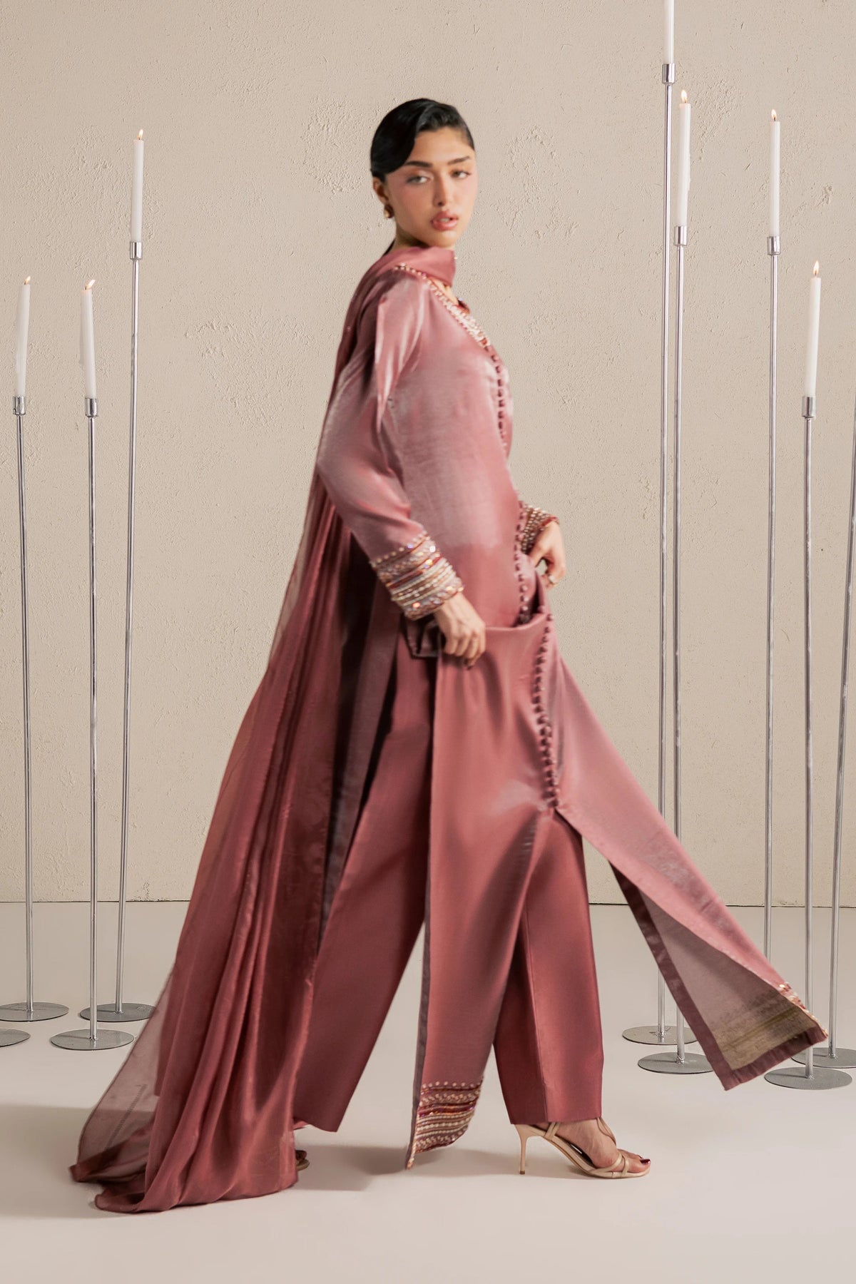 Vanya | Meraki Formals | FF-87 - Formal Dress - available at Maria Faisal in UK and USA.