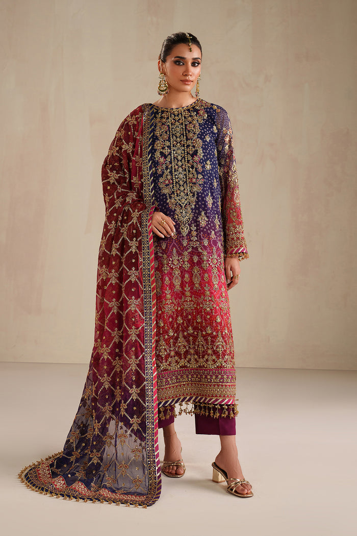 Baroque | Luxury Pret Formals | UF-4369 - Formal Dress - available at Maria Faisal in UK and USA.