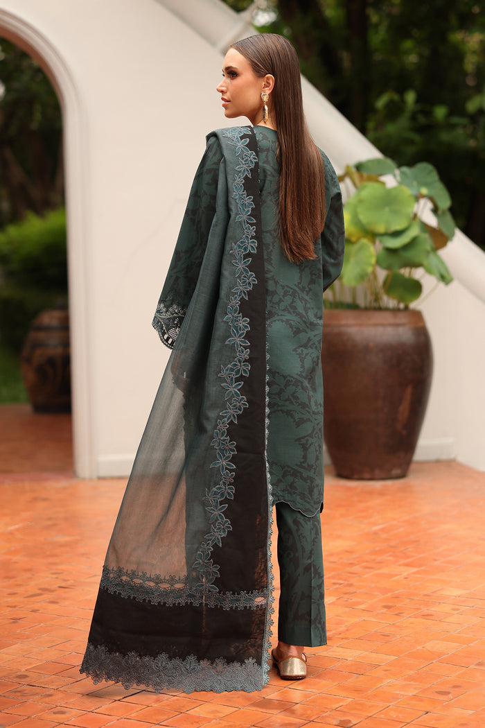 Baroque | Luxury Pret Summer | UF-4253 - Luxury Dress - available at Maria Faisal in UK and USA.