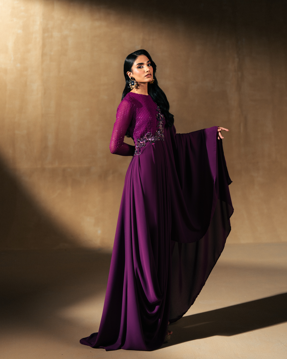 Vasal | Zyra Luxe Pret 26 | Divine drape - Ladies Clothes - Maria Faisal