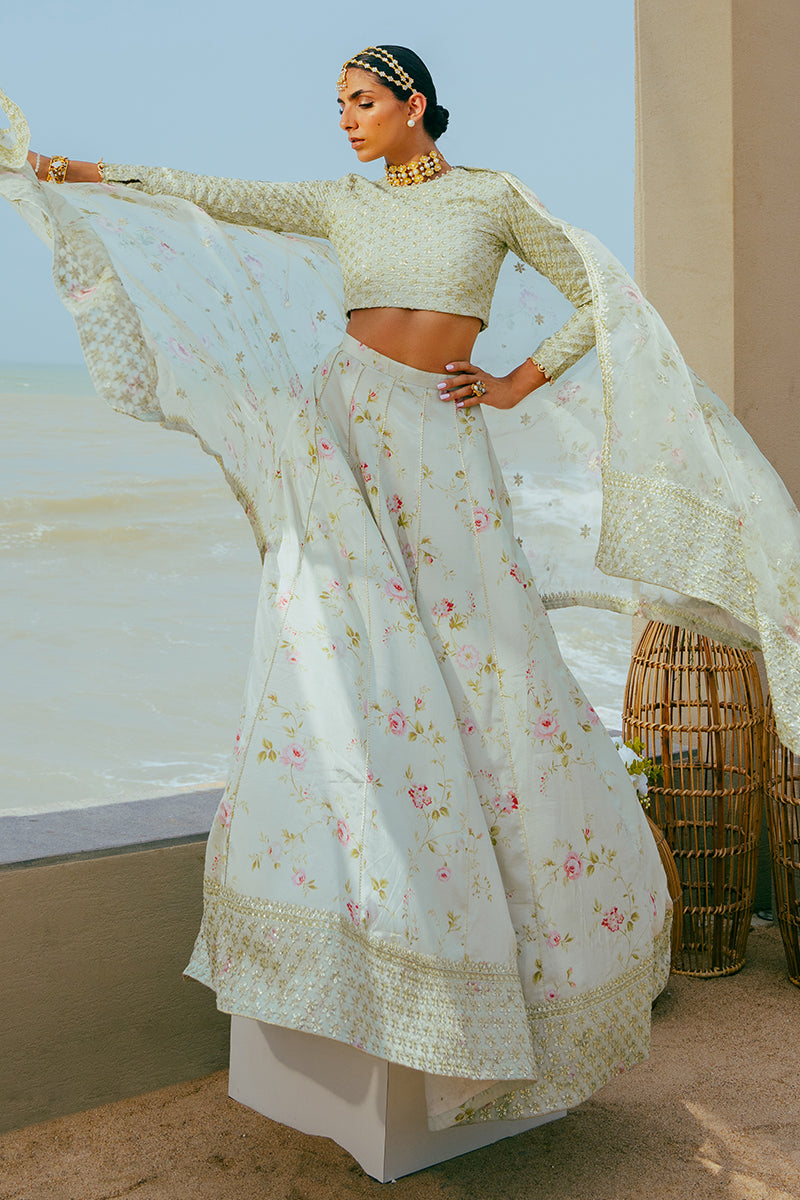 Cross Stitch | Wedding Collection 24 | TRANQUIL HAZE - Ladies Clothes - Maria Faisal