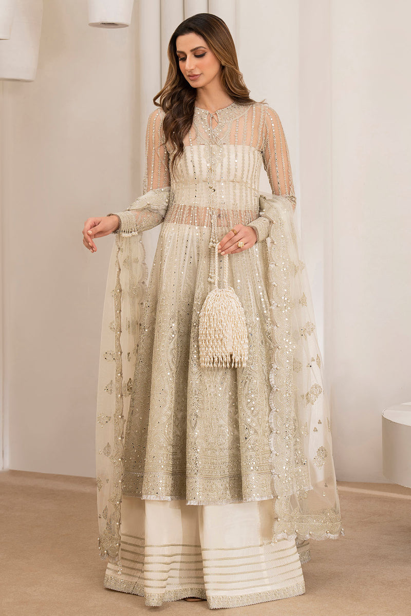 Jazmin | Formals Collection | NET UN-4016 - Ladies Clothes - Maria Faisal