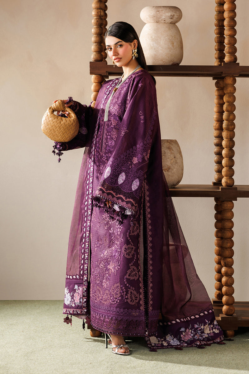 Baroque | Eid Lawn 26 | EL26-D02 - Luxury Dress - available at Maria Faisal in UK and USA.