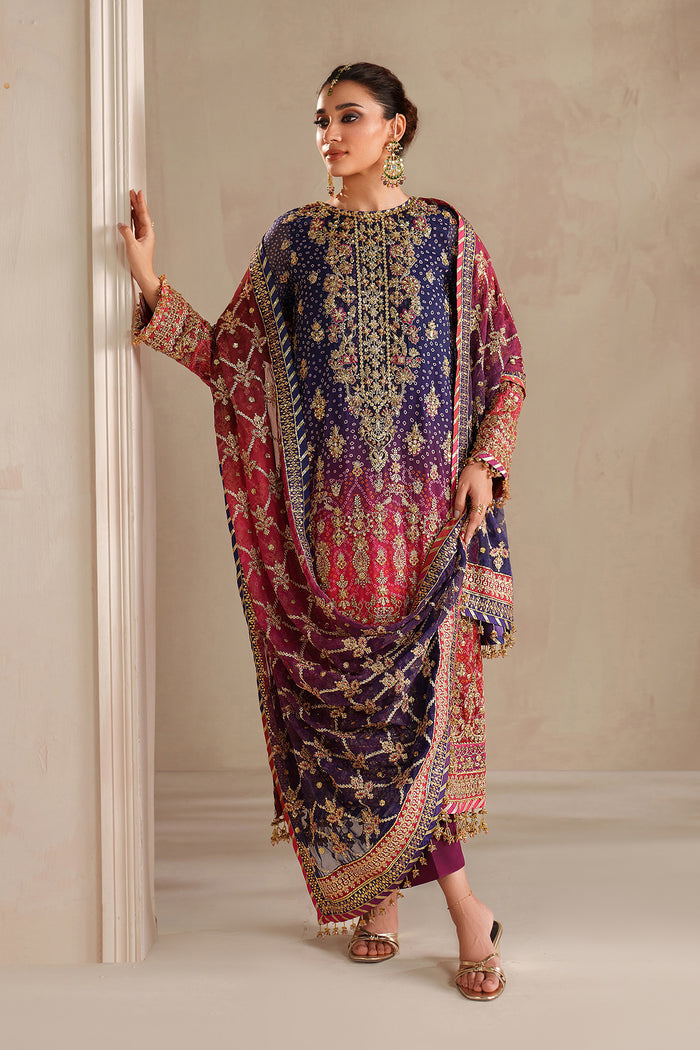 Baroque | Luxury Pret Formals | UF-4369 - Formal Dress - available at Maria Faisal in UK and USA.