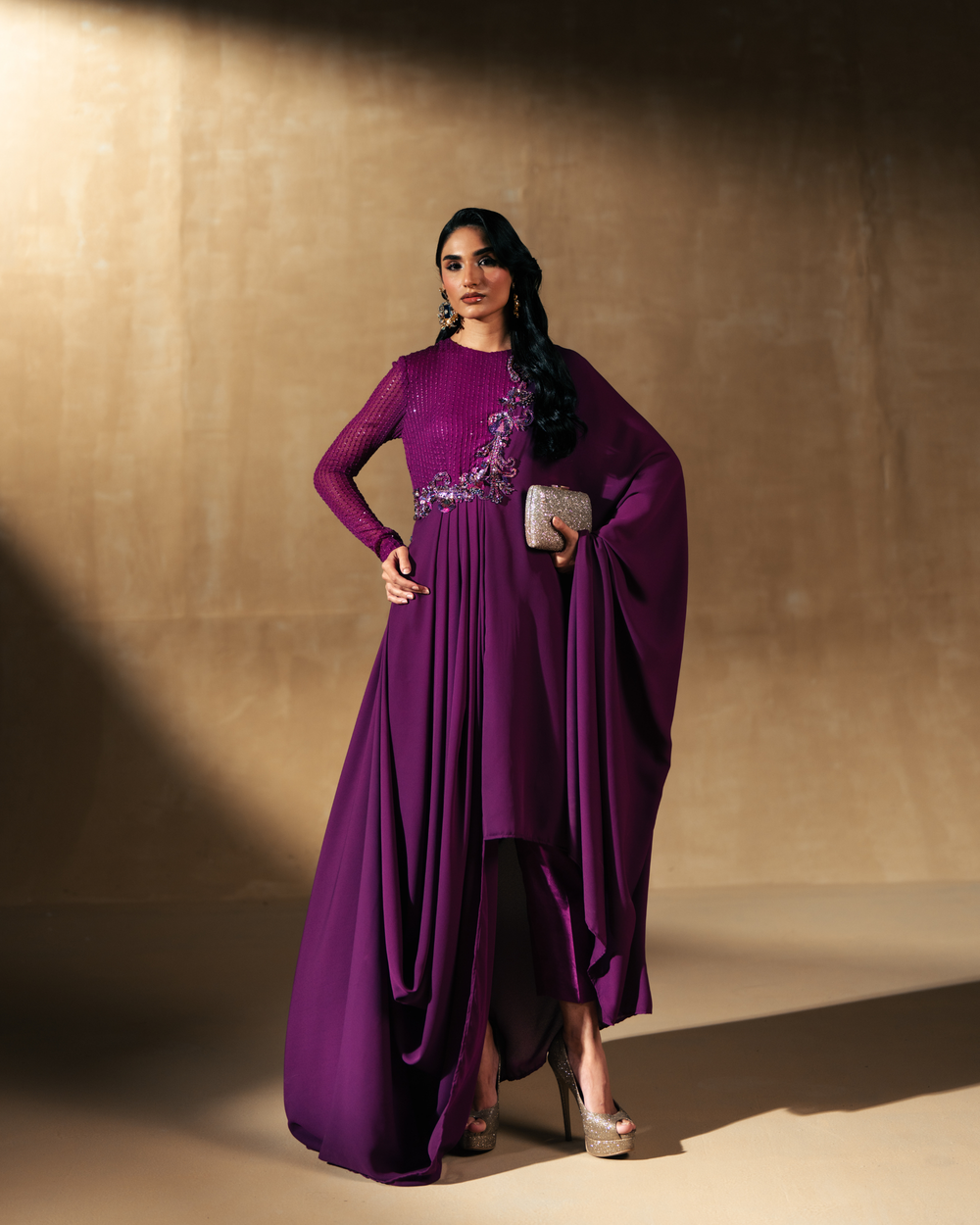 Vasal | Zyra Luxe Pret 26 | Divine drape - Ladies Clothes - Maria Faisal