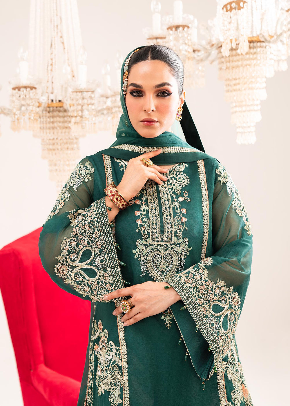 Dastoor | Sajni Luxury Eid Collection 24 | Mehrmaa - Maria Faisal