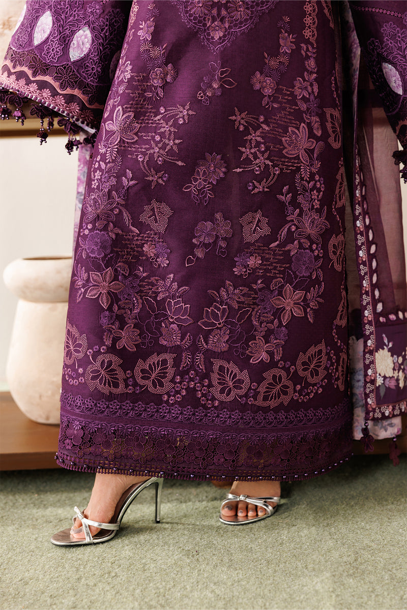 Baroque | Eid Lawn 26 | EL26-D02 - Luxury Dress - available at Maria Faisal in UK and USA.