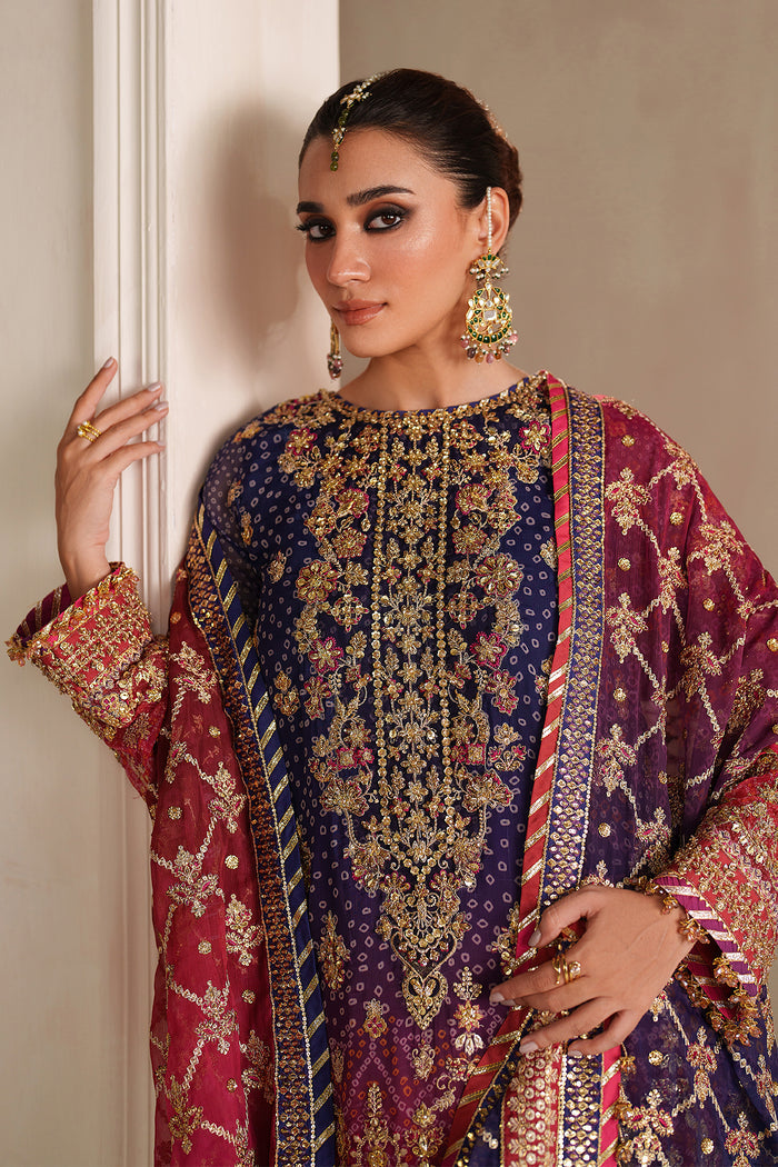 Baroque | Luxury Pret Formals | UF-4369 - Formal Dress - available at Maria Faisal in UK and USA.