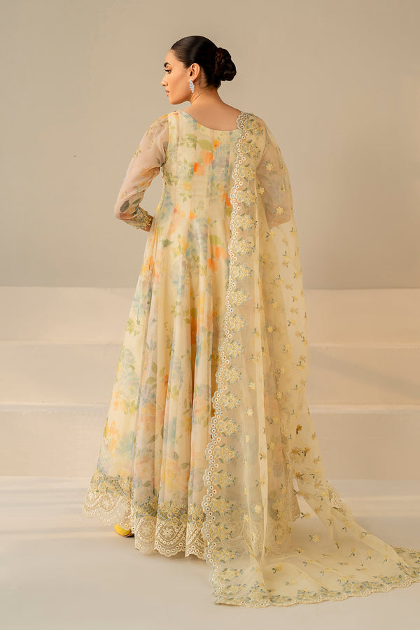 Baroque | Luxury Pret 25 | EMBROIDERED COTTON PATTI PR-1180 - Ladies Clothes - Maria Faisal