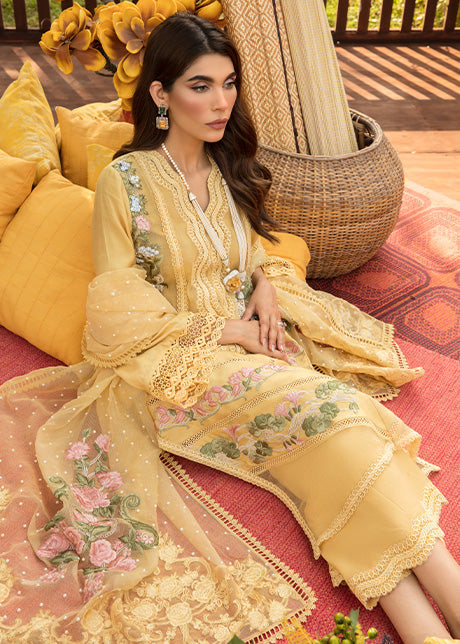 Saira Shakira | Luxury Pret | Daffodil