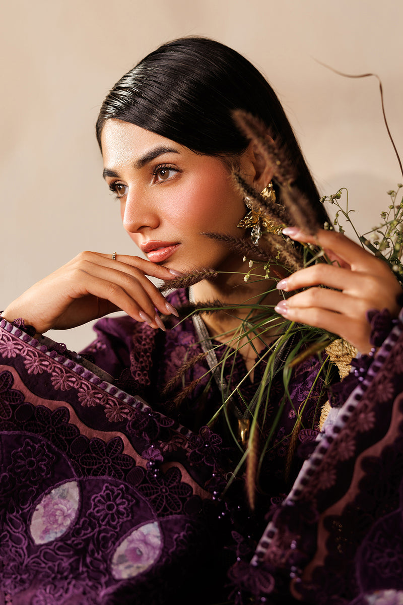 Baroque | Eid Lawn 26 | EL26-D02 - Luxury Dress - available at Maria Faisal in UK and USA.