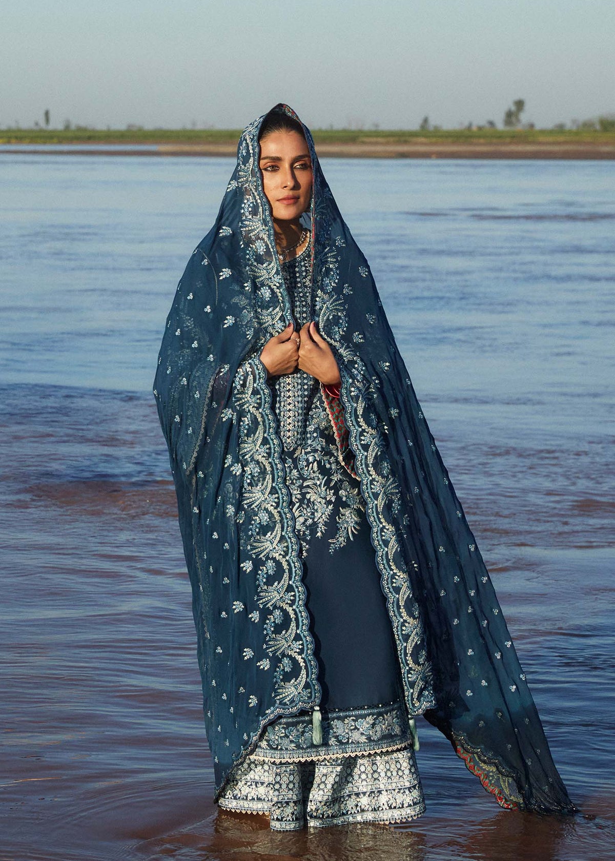 Hussain Rehar | Surkh Eid Pret’25 | Meherbano by Maria Faisal - Registered Vendor of : Hussain Rehar - type : Ladies Clothes - 100% original wedding dresses