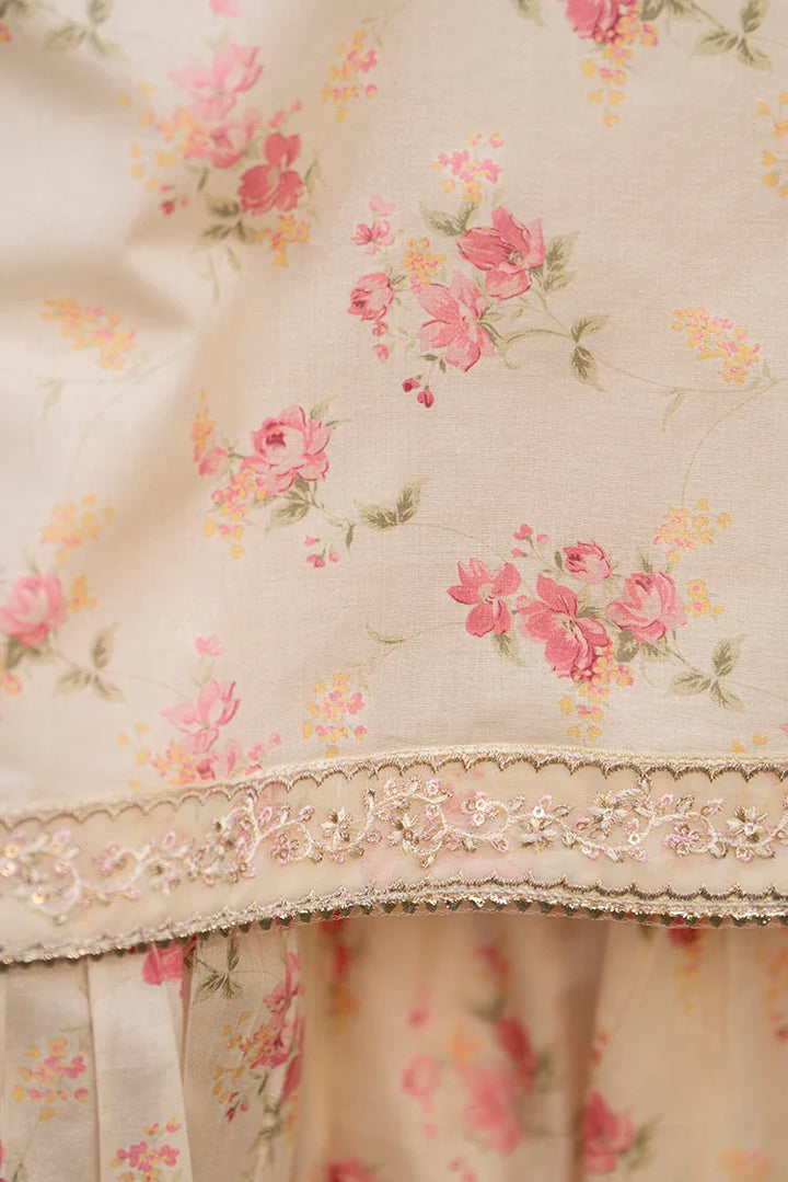 Ellena | Pret Dresses | 3-PC Stitched Embroidered Suit 901OWM - Ladies Clothes - Maria Faisal