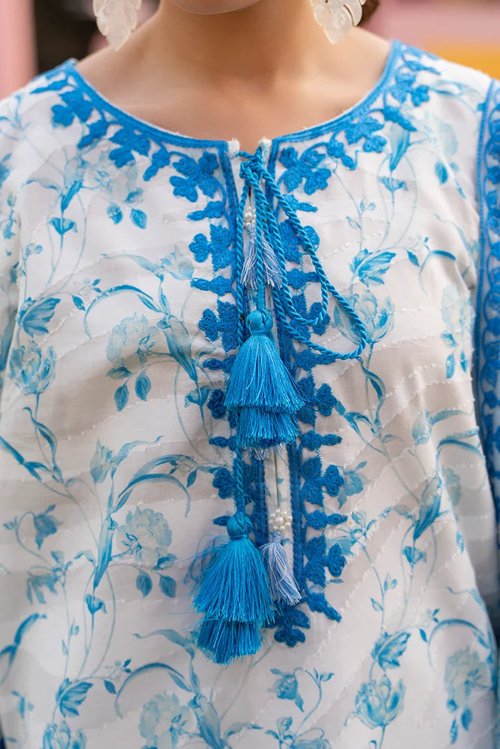 Ellena | Pret Dresses | 3-PC Stitched Embroidered Suit  978WHS - Ladies Clothes - Maria Faisal
