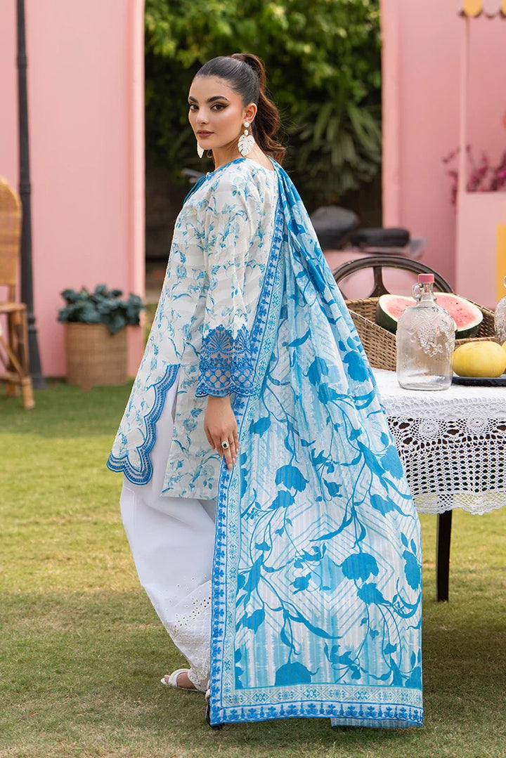 Ellena | Pret Dresses | 3-PC Stitched Embroidered Suit  978WHS - Ladies Clothes - Maria Faisal