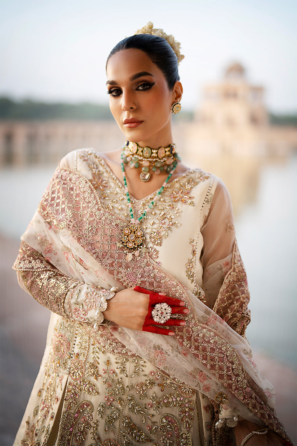 AJR Couture | Luxury Formals 24 | Dove - Pakistani Dress - Maria Faisal