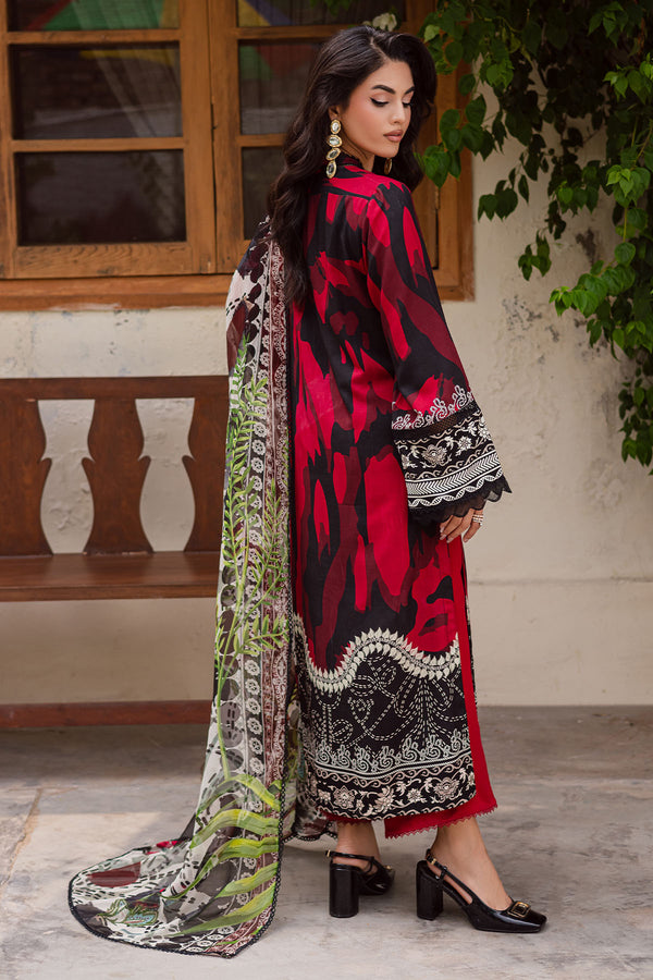 Nureh | Signature Printed Linen | SP-169 - Ladies Clothes - Maria Faisal