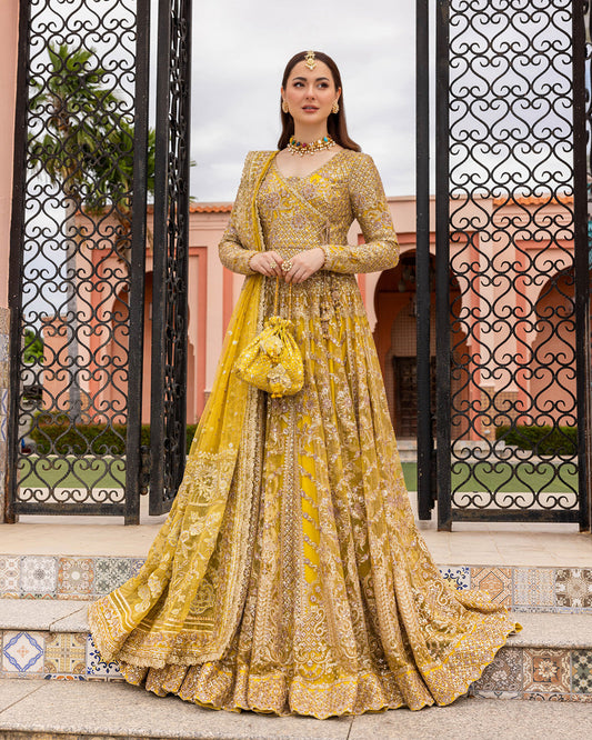 Faiza Saqlain | Neorah Wedding Festive 24| Melita - Wedding Dress - Maria Faisal
