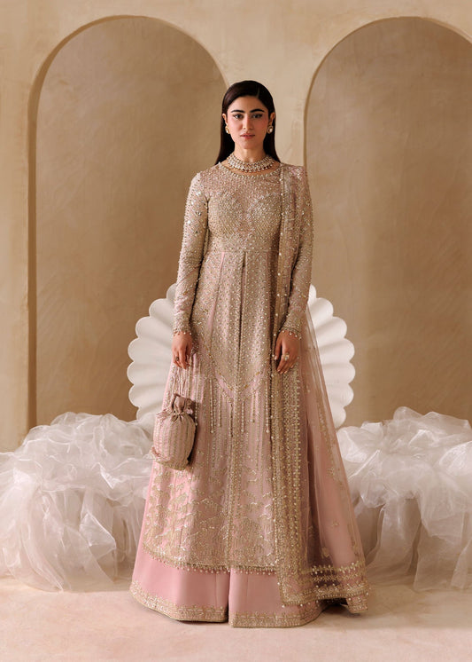 Sardinia | Bridal Edit 26 | ELARA - Bridal Dress - available at Maria Faisal in UK and USA.