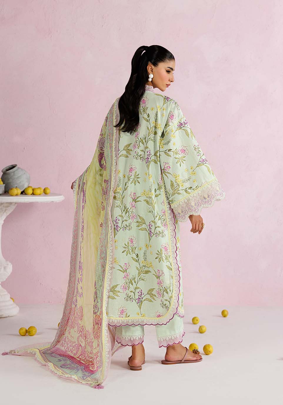 Zarqash | RimJhim The Moonsoon Edit 26 | AFSOON ZQ001 - Casual Dress - available at Maria Faisal in UK and USA.