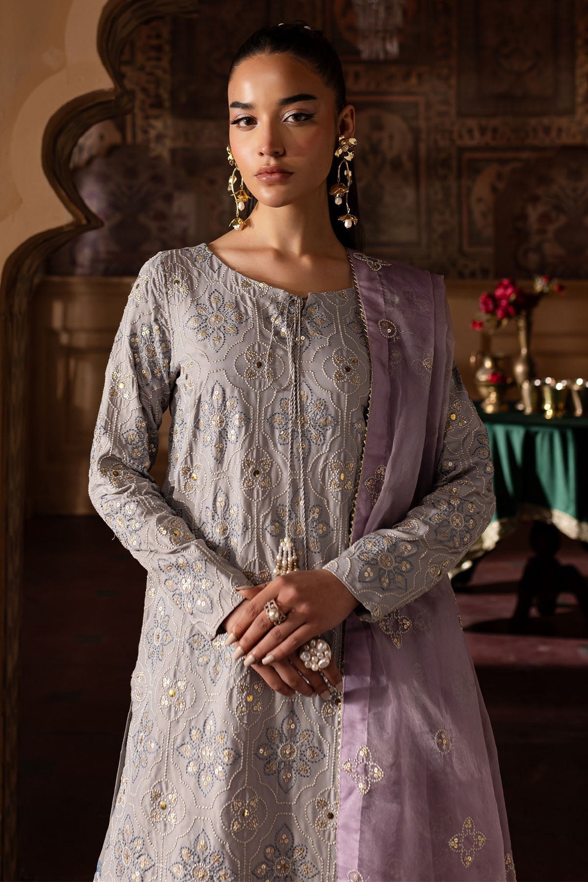 Nureh | Nur Mahal Formals | NE-142 - Ladies Clothes 
