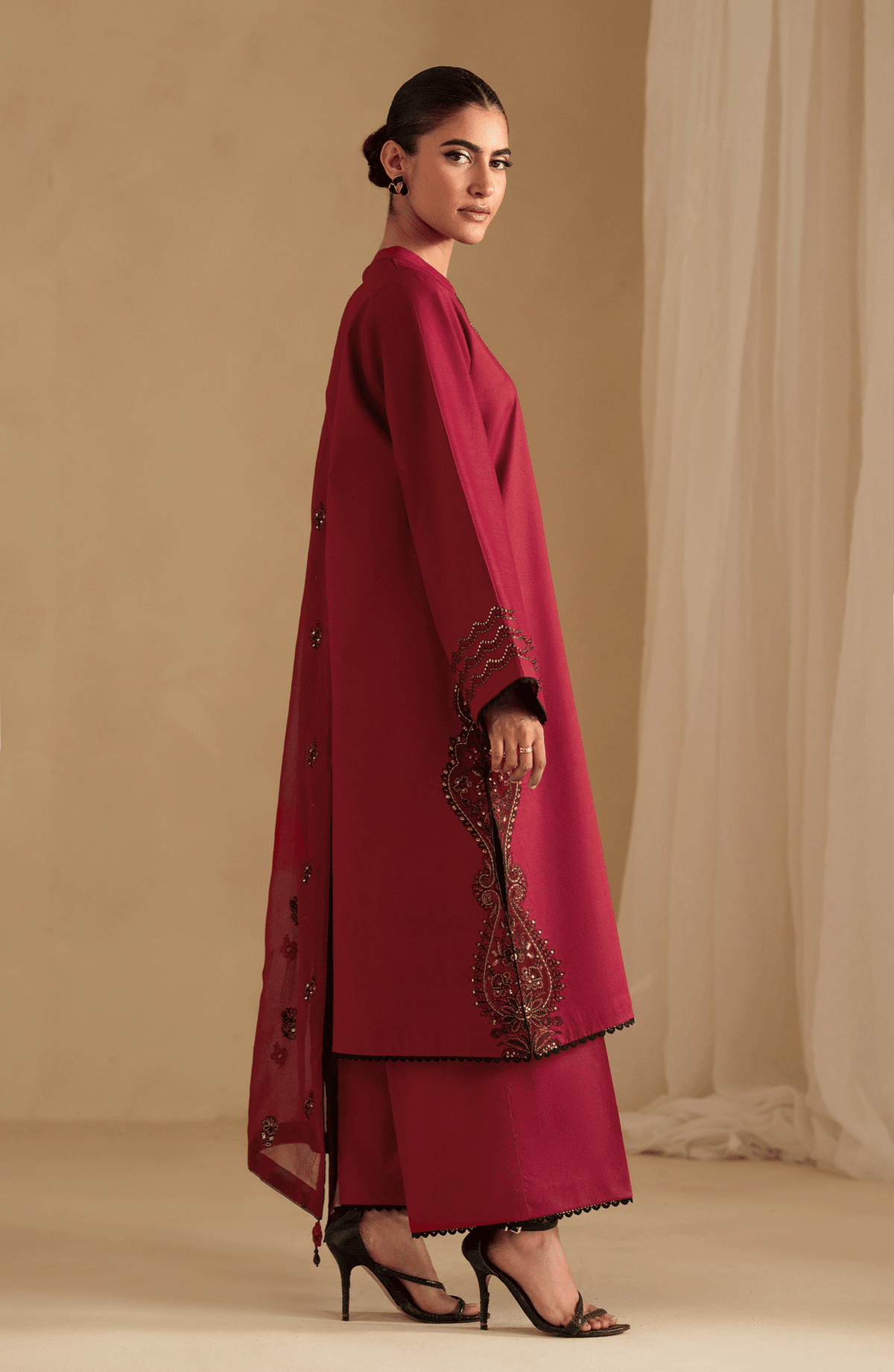 Seran | Luxury Pret | TERRIE - 3 pc - Ladies Clothes - Maria Faisal