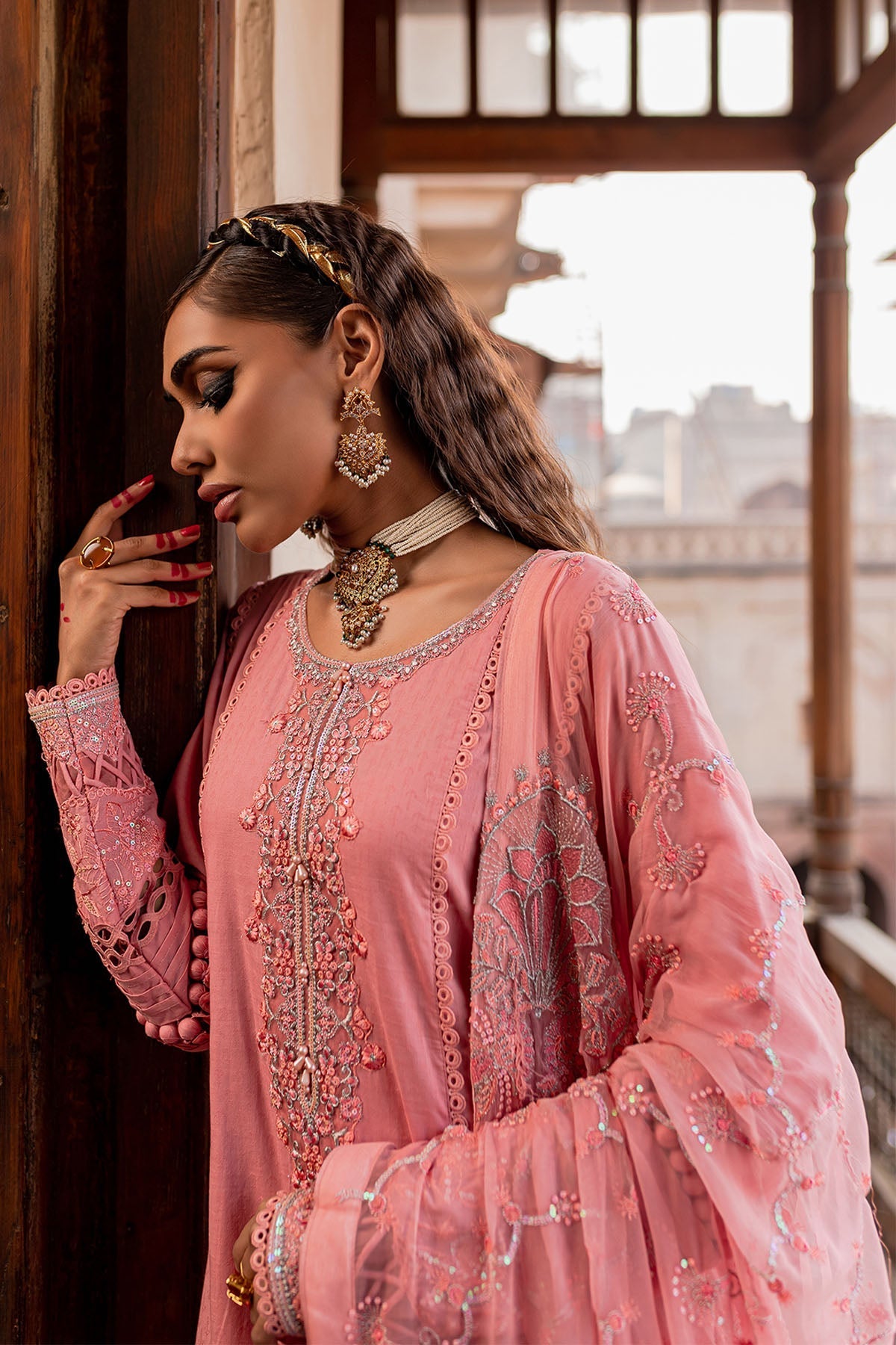 Nureh | Lawn Jacquard | NS-76 - Ladies Clothes 