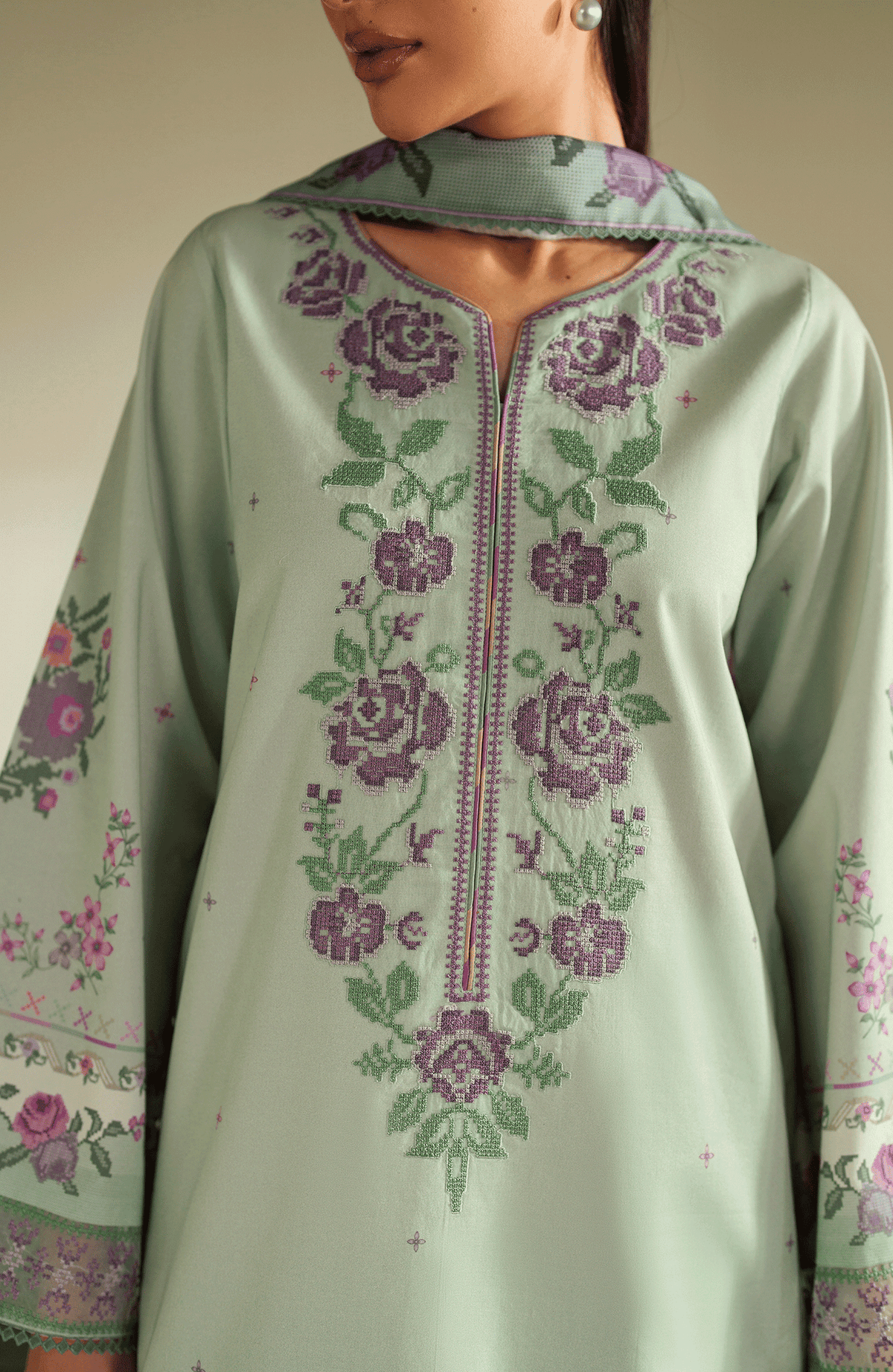 Seran | Ilara Cambric | AVELINE - Ladies Clothes - Maria Faisal