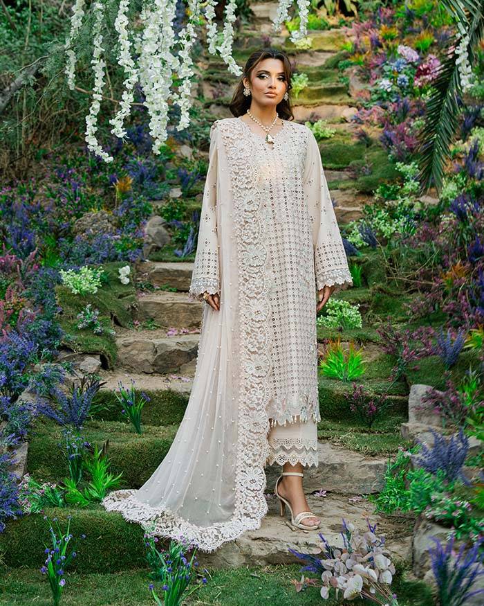 Zevk | Flora Festive Lawn | ASEEL by Maria Faisal - Registered Vendor of : Zevk - type : Ladies Clothes - 100% original wedding dresses