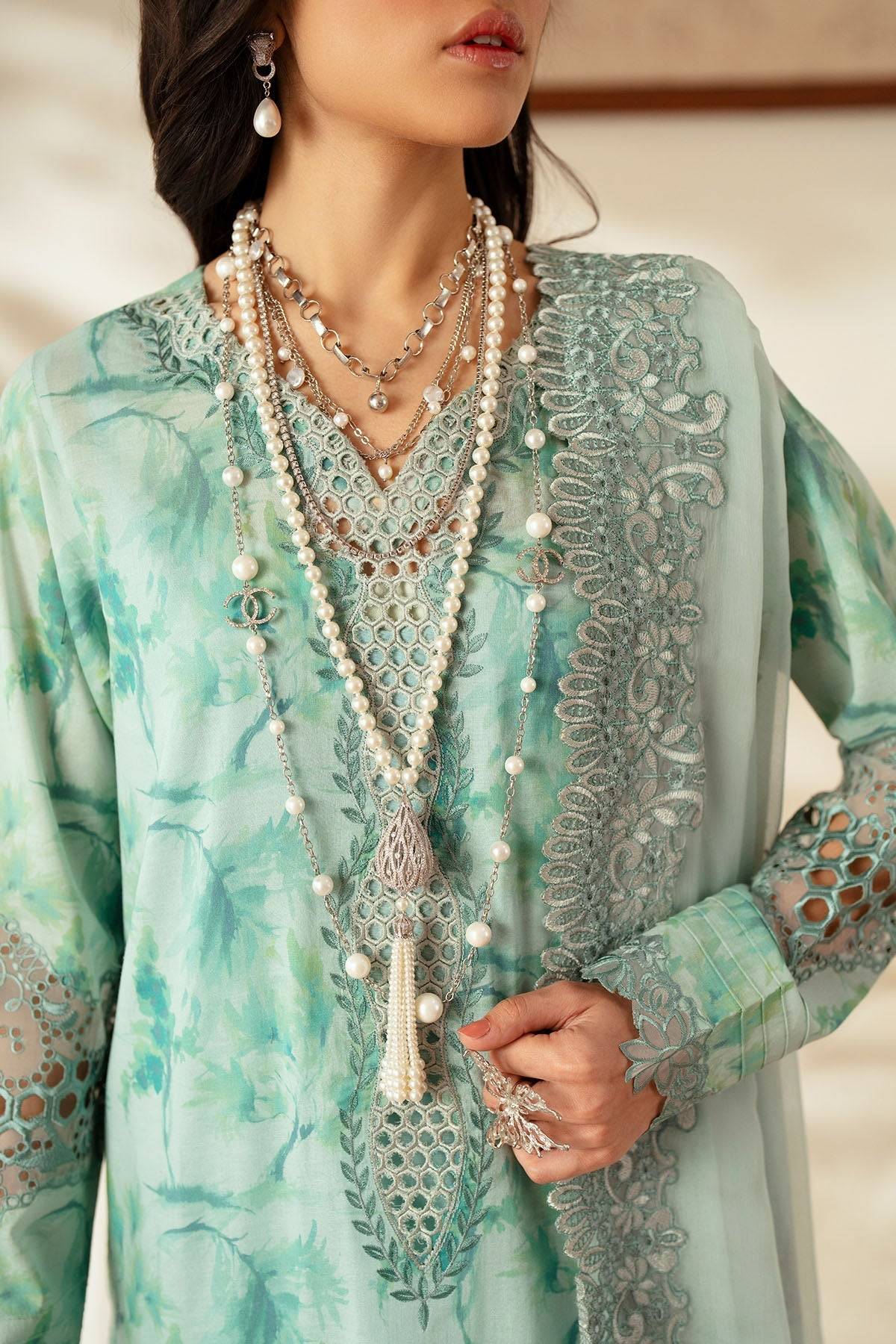 Nureh | Feya Eid Lawn | FE-03 by Maria Faisal - Registered Vendor of : Nureh - type : Ladies Clothes - 100% original wedding dresses