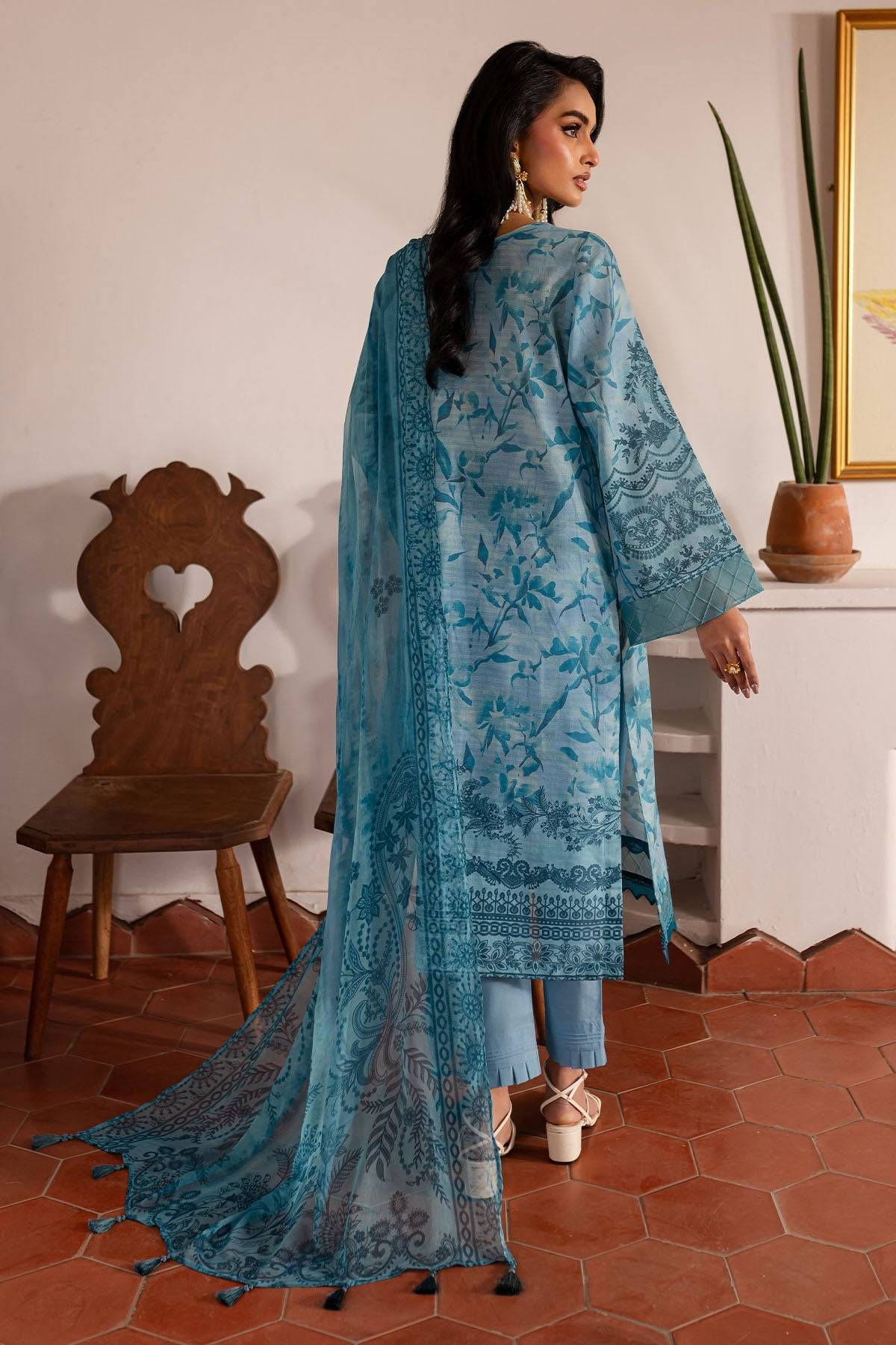 Nureh | Printed lawn 25 | SP-140 by Maria Faisal - Registered Vendor of : Nureh - type : Ladies Clothes - 100% original wedding dresses