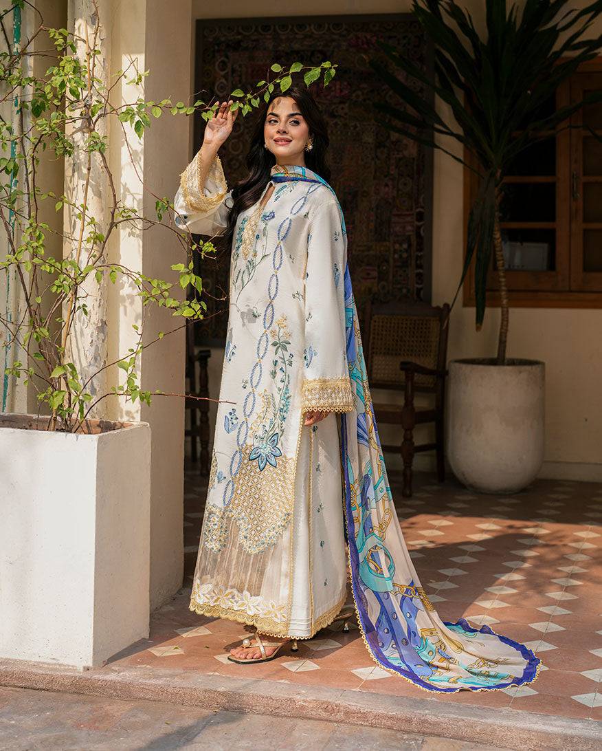 Roheenaz | Aashiyana Lawn | Zoya by Maria Faisal - Registered Vendor of : Roheenaz - type : Ladies Clothes - 100% original wedding dresses