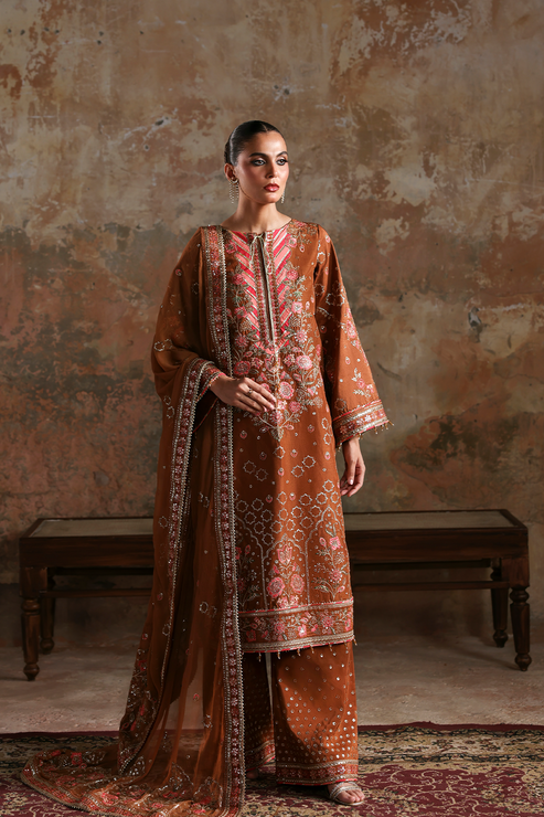 Emaan Adeel | Afsana e Silk | AARZO - Formal Dress - available at Maria Faisal in UK and USA.
