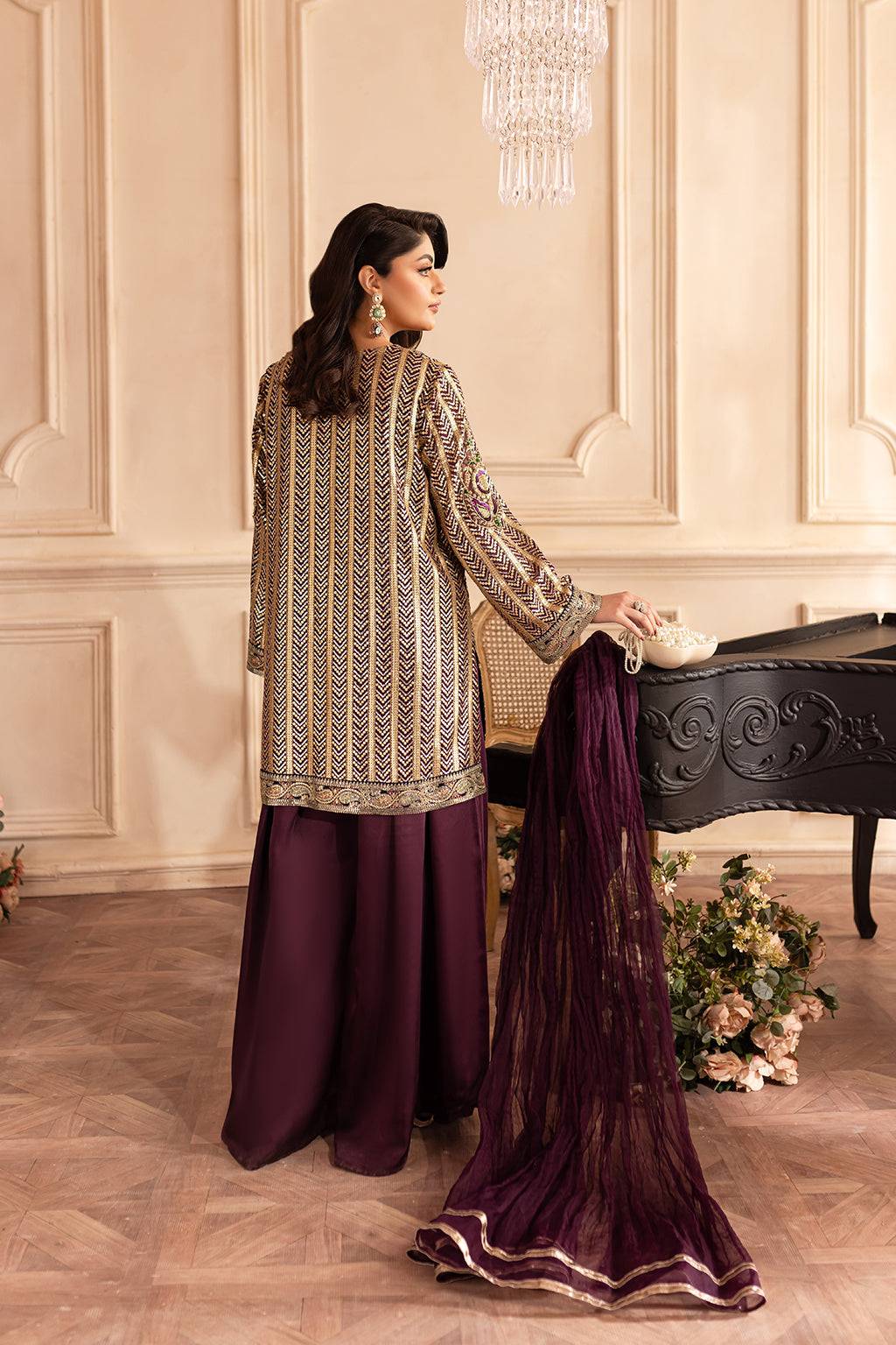 Vanya | Marlene Formals | ML-05 by Maria Faisal - Registered Vendor of : Vanya - type : Ladies Clothes - 100% original wedding dresses