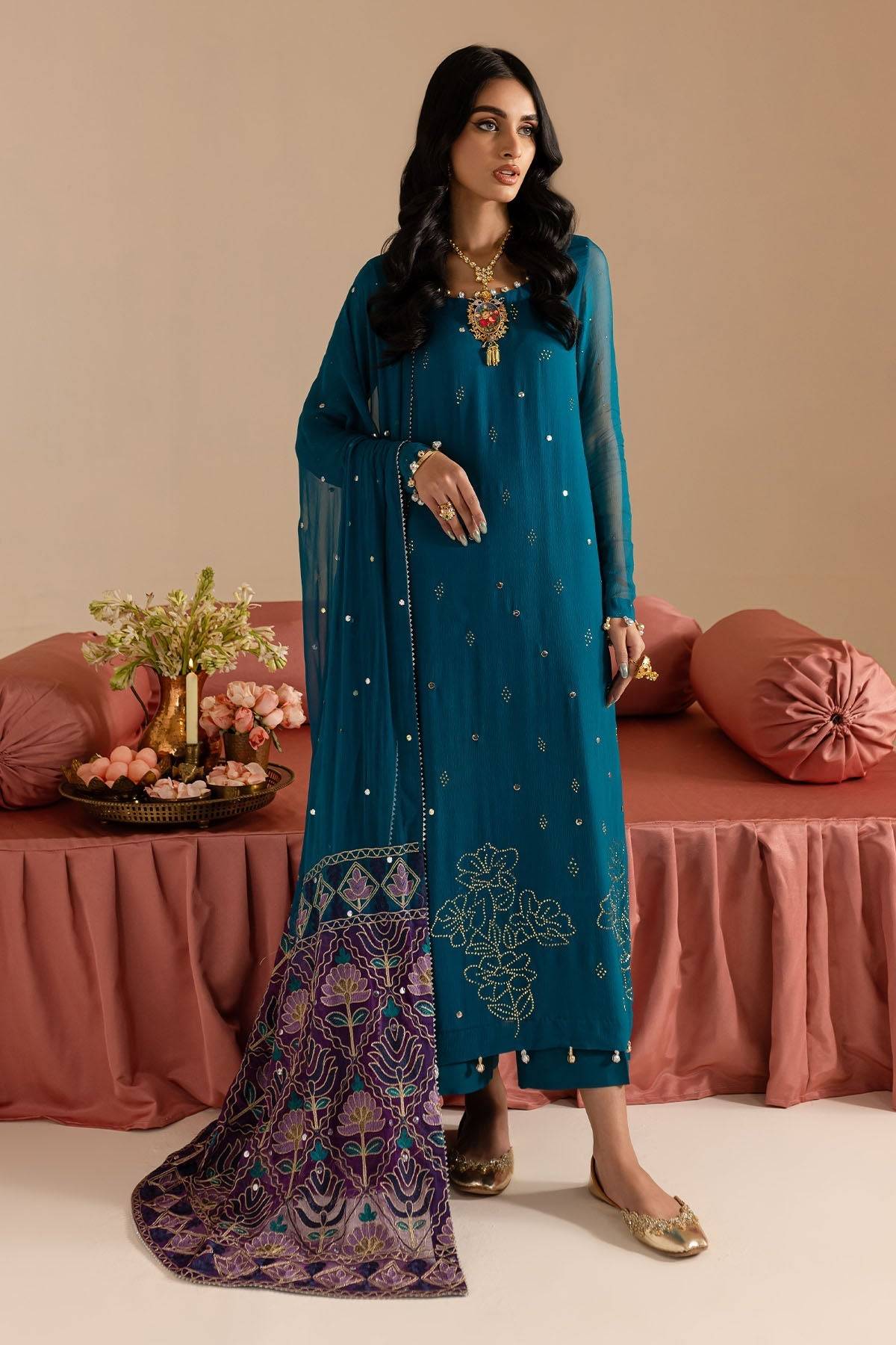 Nureh | Mukeshkari Formals | MK-10 by Maria Faisal - Registered Vendor of : Nureh - type : Ladies Clothes - 100% original wedding dresses