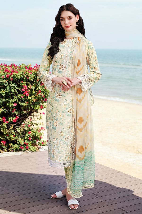 Farasha | Printed Essentials | Lush Cream by Maria Faisal - Registered Vendor of : Farasha - type : Ladies Clothes - 100% original wedding dresses
